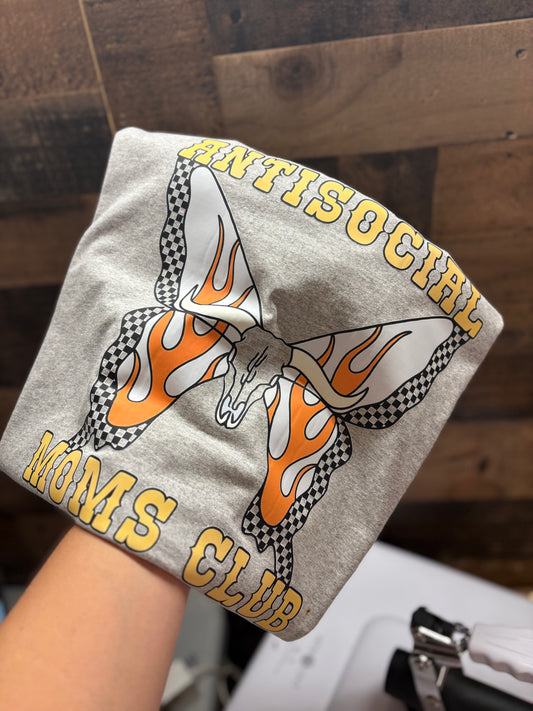 Anti Social Moms Club Tee