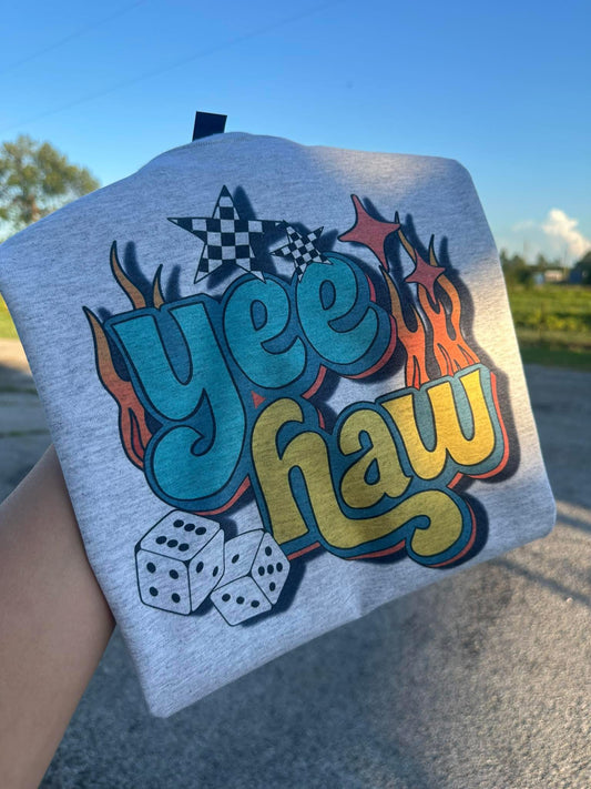 Yeehaw Dice Tee