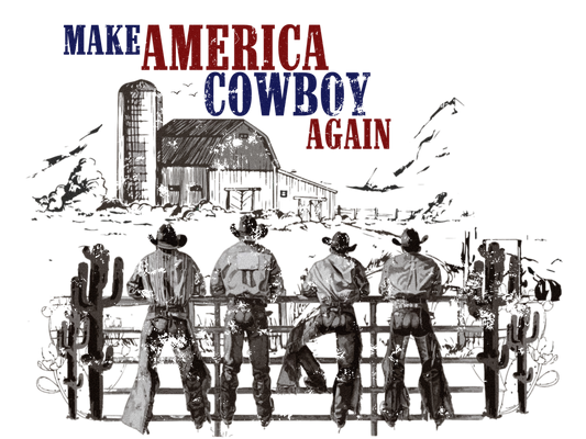 MAKE AMERICA COWBOY AGAIN PNG